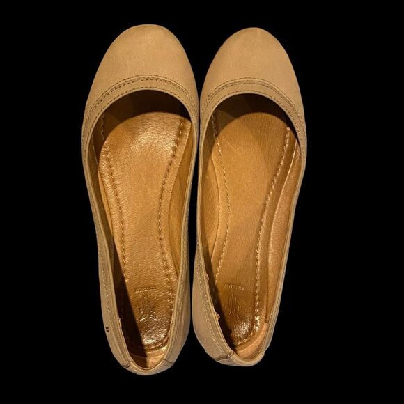 Frye Leather Carson Ballet Flats 7 EUC - Picture 1 of 10